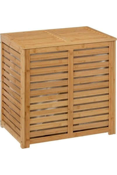 Five Simply Smart Sicela Bamboo Double Laundry Storage Basket 100 Liter