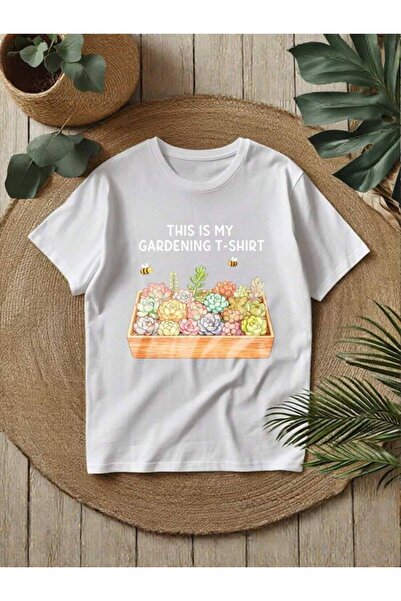 2BIR تي شيرت نسائي بطبعة "This Is My T-Shirt"، قميص كاجوال بأكمام قصيرة وياقة...