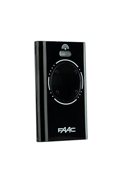 FAAC Telecomanda 4 canale, XT4, SLH LR, 433 MHz, negru - XT4SLH-LR-7870081