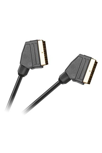Cabletech KPO3911-3 SCART Cable, 3m, 21-Pin, Double Shielded