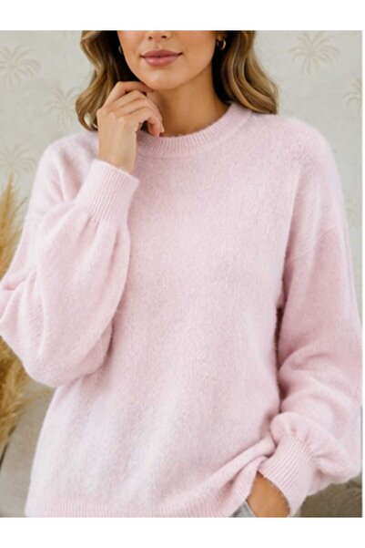 ASEZ BUTİK ZERAFETİN ADRESİ Asez Boutique Women's Crew Neck Washed Balloon Sl...