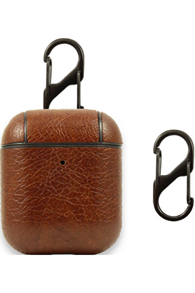 Bodycell ALC02 - Σκληρή Θήκη για Apple Airpods 2nd Gen / 1st Gen - Brown