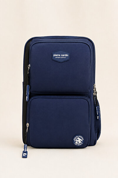 Pierre Cardin School Backpack Multi-Compartment Large Volume Primary School S...