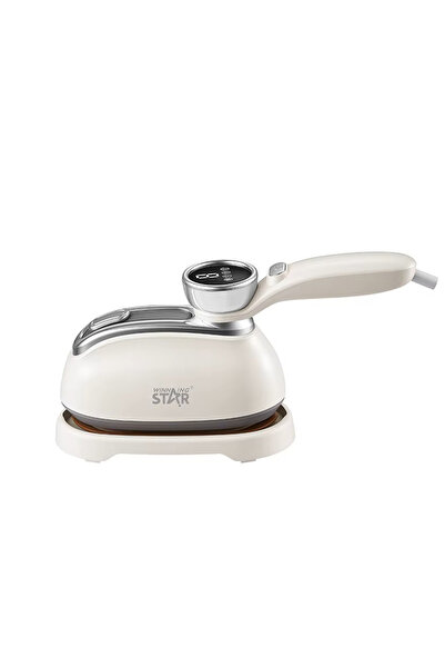 WINNINGSTAR ST-6146 Portable Travel Steam Iron 1300W with Foldable Handle, Di...