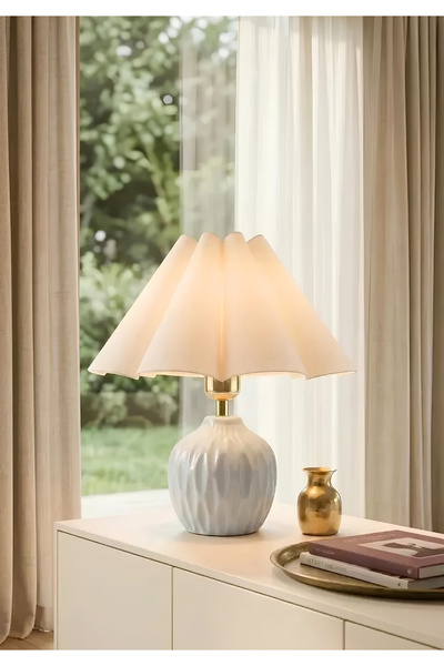 HOMİNG Memphis Modern Cottage Seramik Abajur