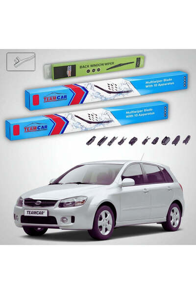 TEAMCAR Υαλοκαθαριστήρες Kia Cerato I LD Hatchback 2004-2009 |   Σετ Εμπρός κ...