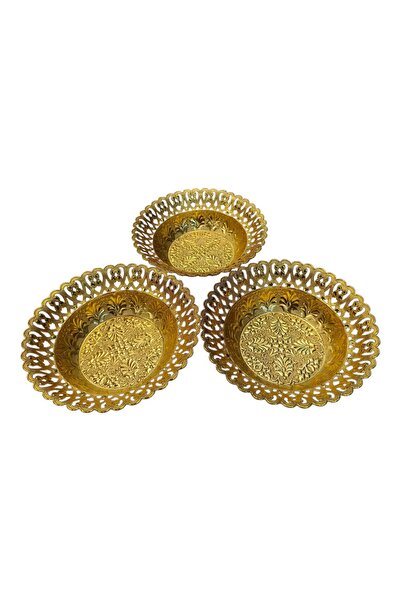 hüseyin ceran Oval Lace Model Date Stone 3 Pieces