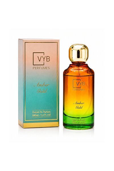 VYB Perfumes Amber Gold Extrait De Parfum 100 ml Unisex - Fruity | Long Lasti...