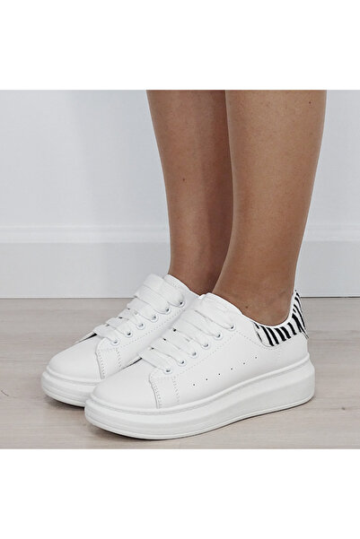 SOFILINE White sneakers with textured zebra pattern M-8826 M7