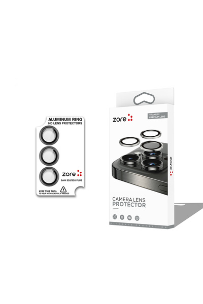 zore Galaxy S26 Plus Camera Lens Protector Sapphire Non-Degrading Image Quali...