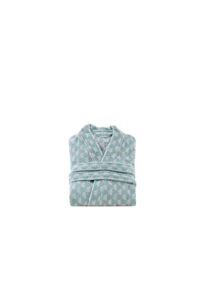 Doqu Home Jungle Muse Pyramid Bathrobe L/Xl 120 Mint