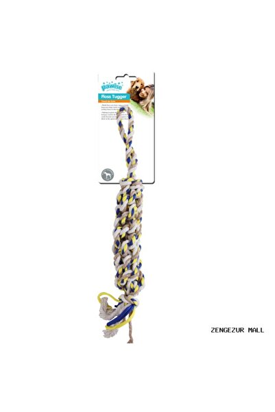 Pawise Zengezur Floss Tugger Rope Stick Dog Toy with Handle (174904) 43 cm
