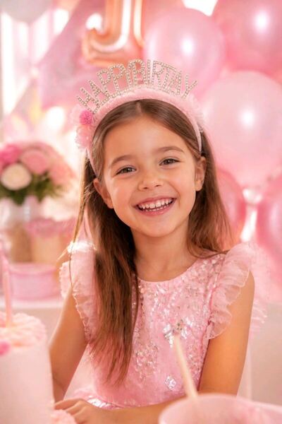 Monalisa Home Six-Piece Children's Buckle Crown and Keychain Set