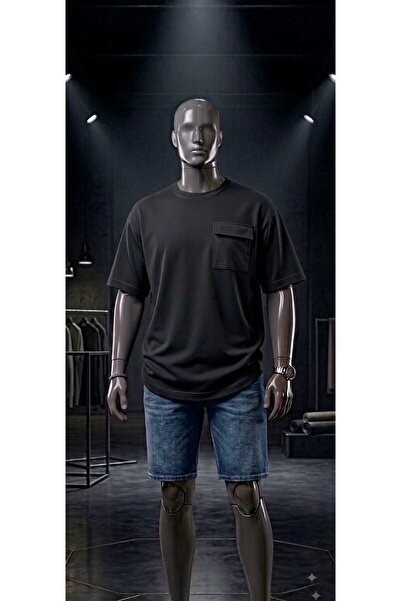 FKNMODA Oversize Geniş Kesim cepli yırtmaçlı %100 Pamuk Yumuşak Dokulu Basic ...