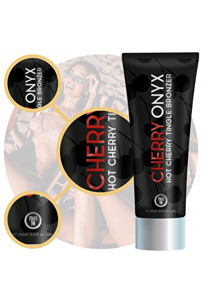 NO BRAND Power Tan Cherry Onyx Tingle Bronzer pentru Bronzare HOT CHERRY 250ml