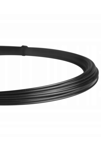 NO BRAND Luxilon spin 1.25 negru corzi de tenis rolă completă 200m
