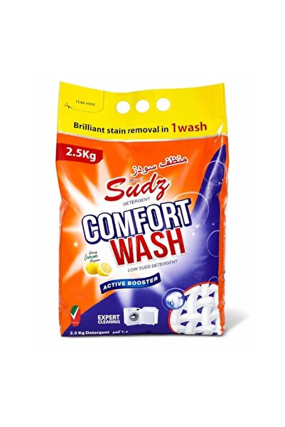 Generic Brand Sudz Lemon Detergent Comfort Wash| 2.5kG | Active Booster | Exp...