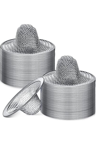 Generic Brand Sink Strainer Mesh for Kitchen and Bathroom Drain 100 Pieces Re...