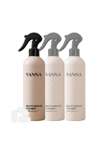 Generic Brand SANNA All Purpose Cleaner Spray 1.5L, Starter Kit, Plant-Based,...