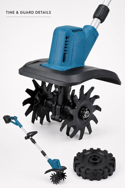 kraftech Cultivator cu acumulator KRAFFTEC KR 1039 4000W 48V/6A