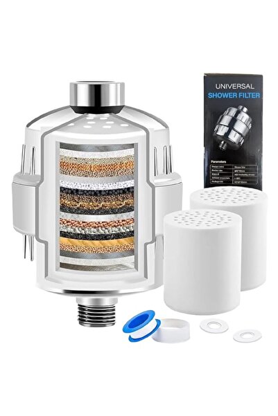 Generic Shower Filter 20 Stage Showerhead Filter for Hard Water Shower Water ...