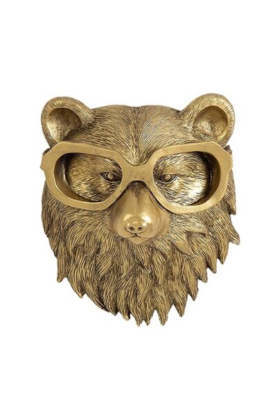 Generic Brand Faux Deer Head Mount, Animal Head Wall Decor, Resin Sculpture H...