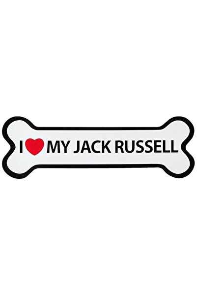 Generic Brand Magnet & Steel I Love My Jack Russell Magnet