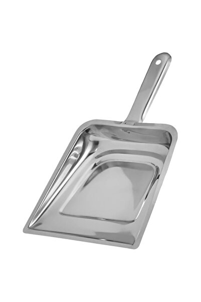 Generic RAJ STEEL DUST PAN, SMALL , SILVER, SDP001 , 1 PC