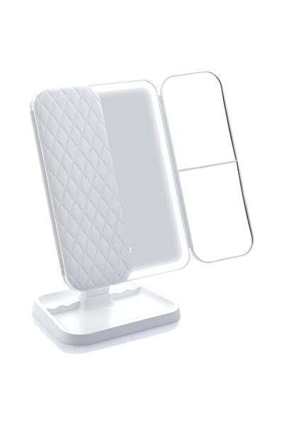 Generic Brand Tri-Fold Vanity Mirror with Lights 2X 3X Magnification, Touch C...