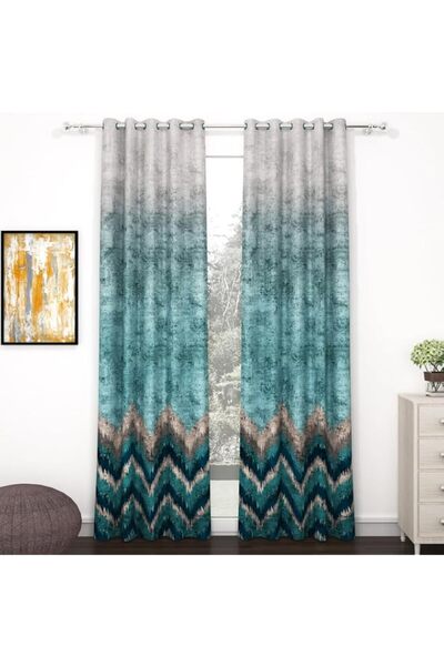 Generic Brand Story@Home Blackout Foil Curtain 7ft Door, 100% Opacity for Ful...