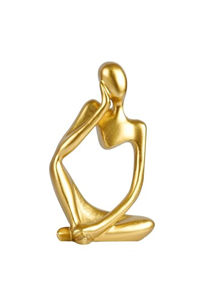 Generic Trycooling Thinker Statue Resin Abstract Sculpture Thinker Man Statue...