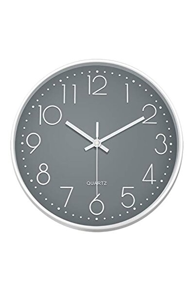 Generic Brand 8" Wall Clock, Silent Non Ticking Quality Quartz Battery Operat...