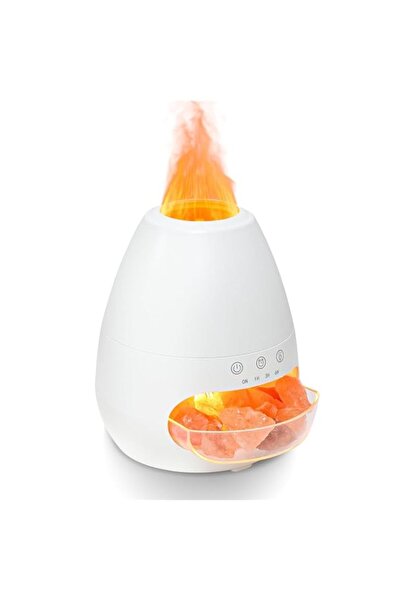 Generic Brand Flame Oil Diffuser with Himalayan Salt, Essential Oil Diffuser ...