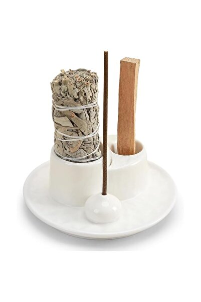 Generic Brand 4 IN 1 Incense Holder Burner, Incense Sticks Holder, Sage Holde...