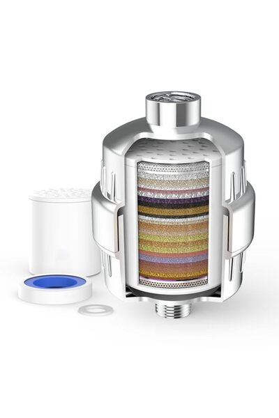 Generic FEELSO 36 Stage Shower Filter for Hard Water, Shower Water Filter wit...