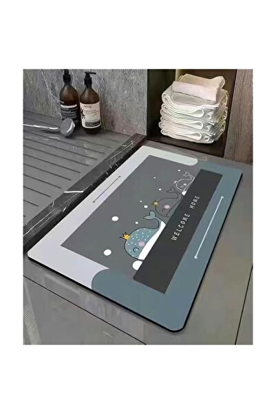 Generic Brand RAFFINE Bath Mat Rug-Rubber Non Slip Quick Dry Super Absorbent ...