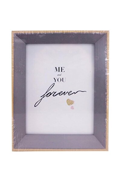 Generic Brand Fitto Dark Brown Wooden Photo Frame with White Border, 5x7 Inch...