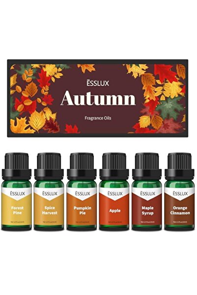 Generic Brand Fragrance Oil, ESSLUX Autumn Fall Essential Oils for Diffuser, ...