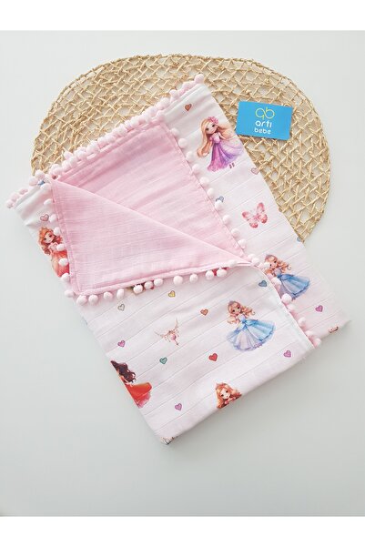 artıbebe Double Layer Muslin Blanket |   100% Cotton Muslin Fabric |   Baby S...