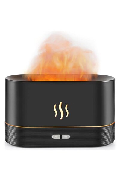Generic Brand ELTERAZONE Flame Diffuser Humidifier-Auto Off 180ml Essential O...
