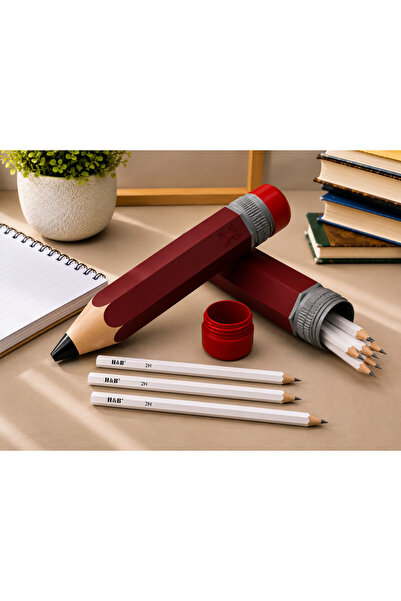 farist Giant Pencil-Shaped Pencil Case – 32X6 cm Decorative 3D Printing Pen H...