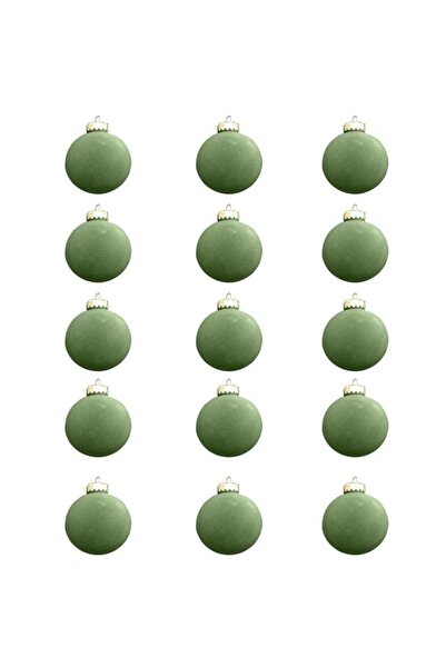 Generic 2023 New Velvet Christmas Balls Christmas Tree Ornaments, Flocked Chr...