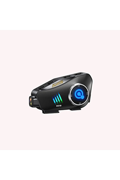 ALWAYS TEKNOLOJİ Q28 İntercom Kameralı HD 1080P Kameralı Kask Kulaklık Su Geç...