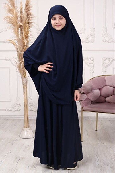 MÜHTEŞEM TEKSTİL 2-Piece Children's Summer Sheet Hijab