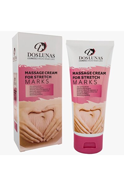 DOS LUNAS Cosmetics دوس لوناس كريم تدليك مخصص لعلامات تمدد الجلد 130ML