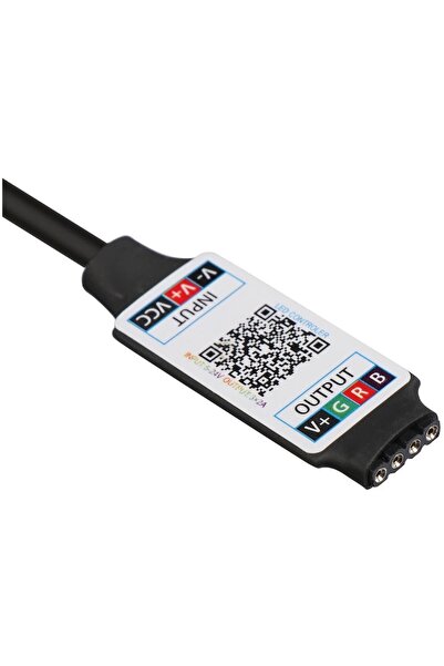 RM Bluetooth Cep Telefonundan Rgb Şerit Led Kontrol Modülü