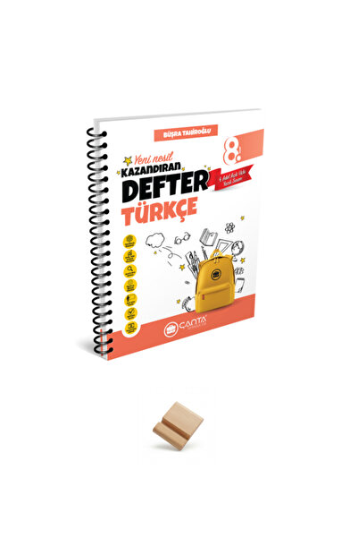 Çanta Yayınları Çanta 8. Sınıf 2027 LGS Türkçe Kazandıran Defter + Telefon St...