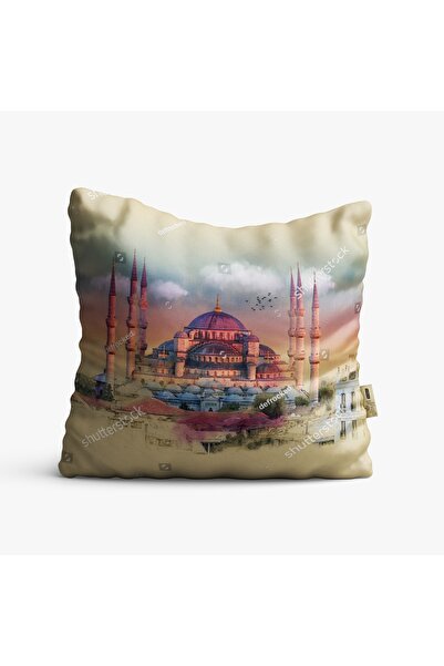 4KF غطاء وسادة 42x42 سم غطاء وسادة مزخرف بتصميم الموسم الجديد موديل Ist 10