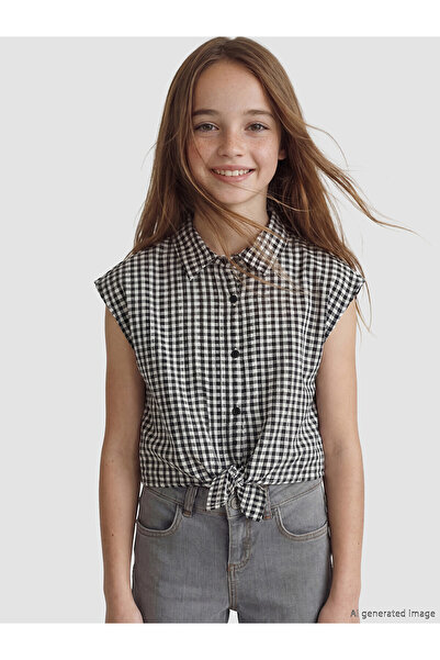 LC Waikiki Two Mt Shop Quality Plaid Girls' Shirt