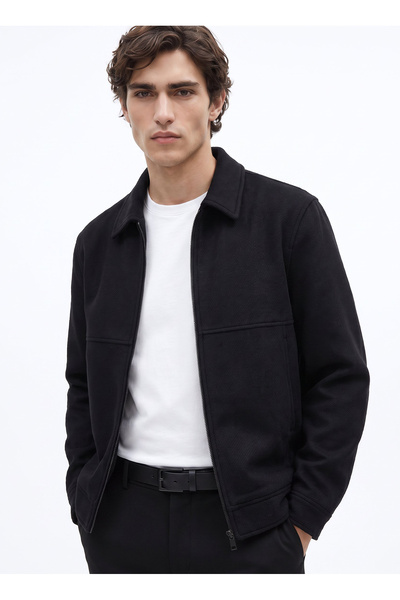 Fabrika Siyah Erkek Slim Fit Mont F6WM-MNT 2109